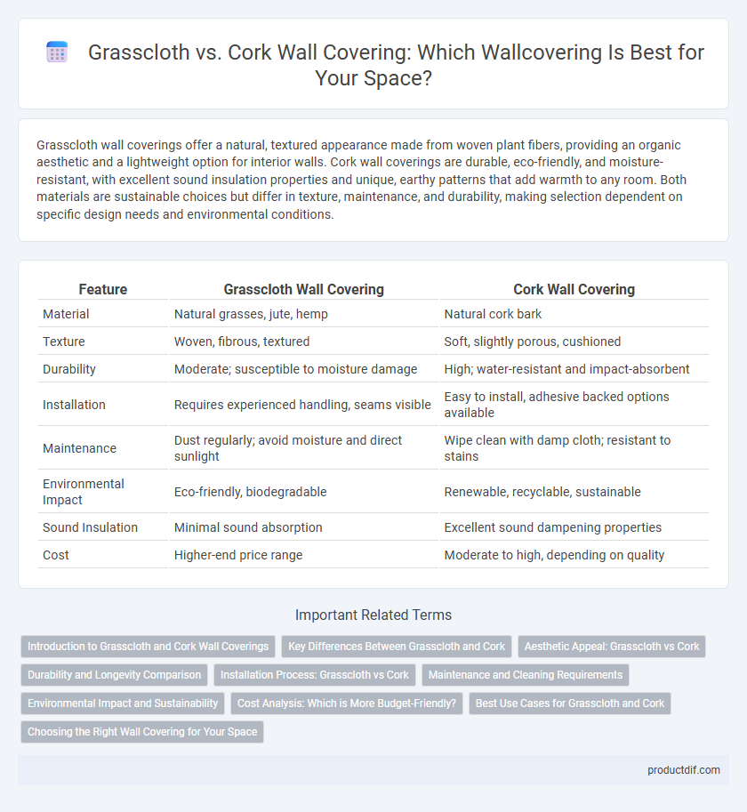 Grasscloth vs. Cork Wall Covering: Which Wallcovering Is Best for Your Space?