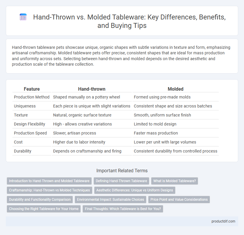Hand-Thrown vs. Molded Tableware: Key Differences, Benefits, and Buying Tips