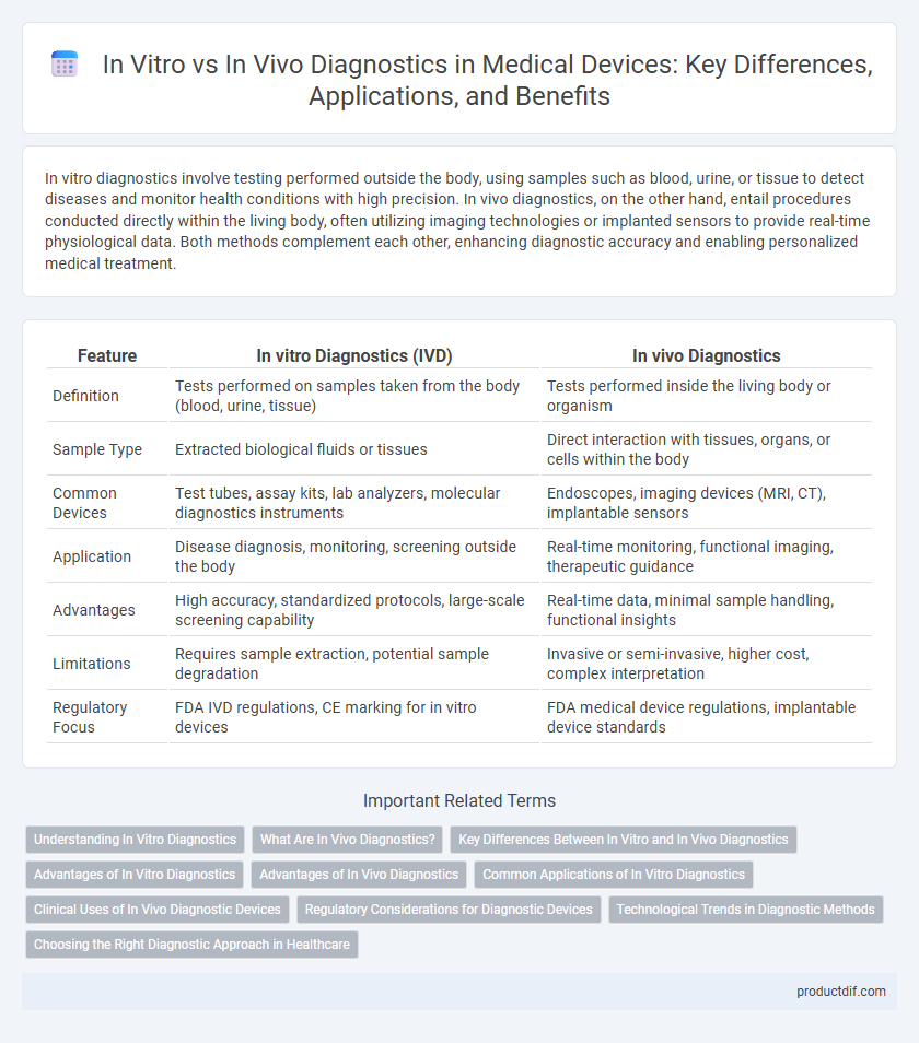 In Vitro vs In Vivo Diagnostics in Medical Devices: Key Differences, Applications, and Benefits