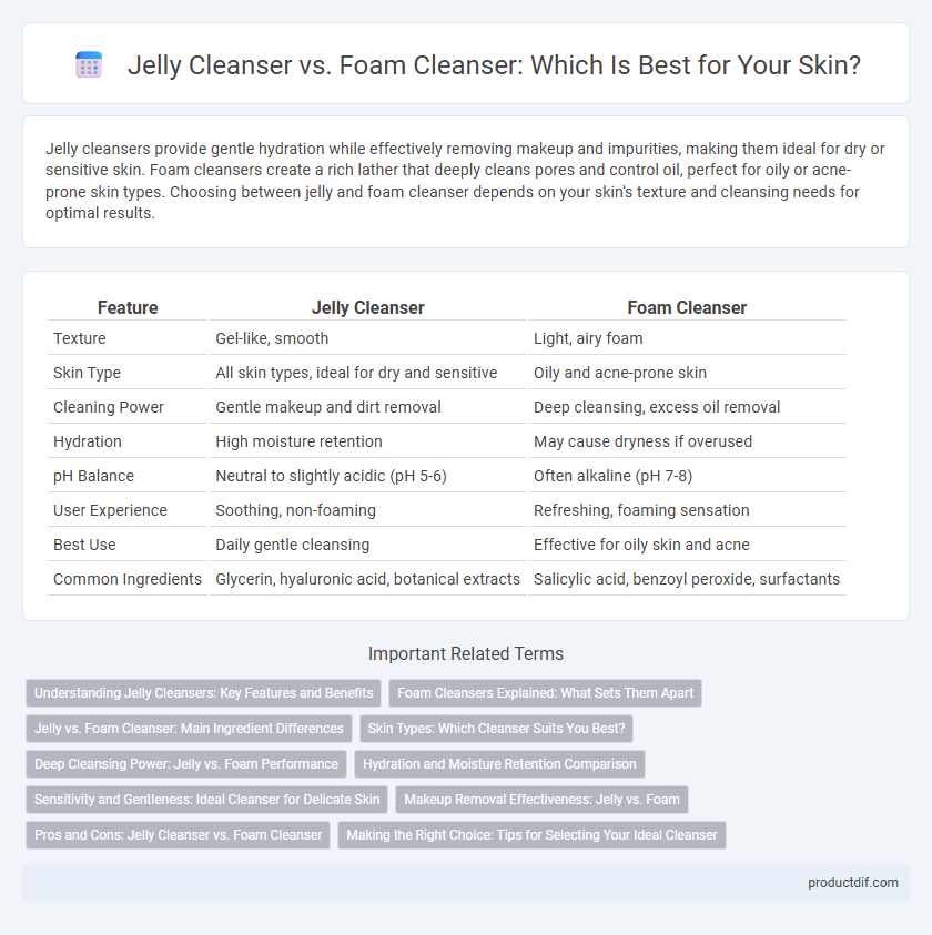 Jelly Cleanser vs. Foam Cleanser: Which Is Best for Your Skin?