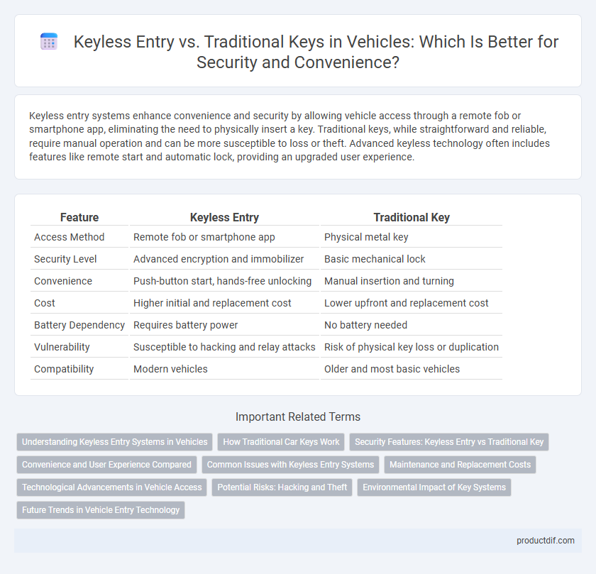 Keyless Entry vs. Traditional Keys in Vehicles: Which Is Better for Security and Convenience?