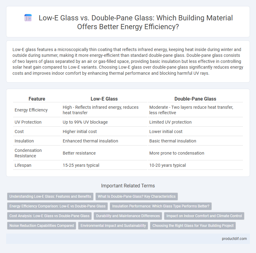 Low-E Glass vs. Double-Pane Glass: Which Building Material Offers Better Energy Efficiency?