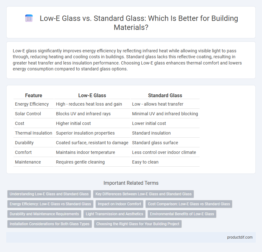 Low-E Glass vs. Standard Glass: Which Is Better for Building Materials?