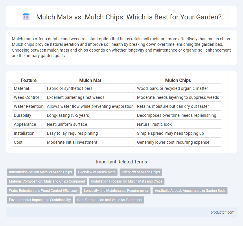 Mulch Mats vs. Mulch Chips: Which is Best for Your Garden?