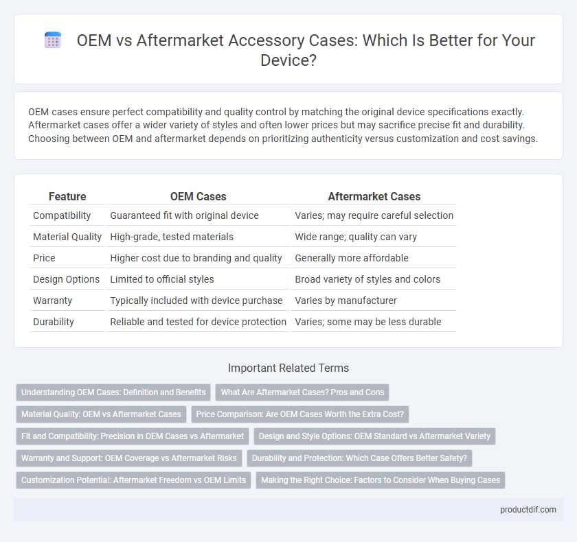 OEM vs Aftermarket Accessory Cases: Which Is Better for Your Device?