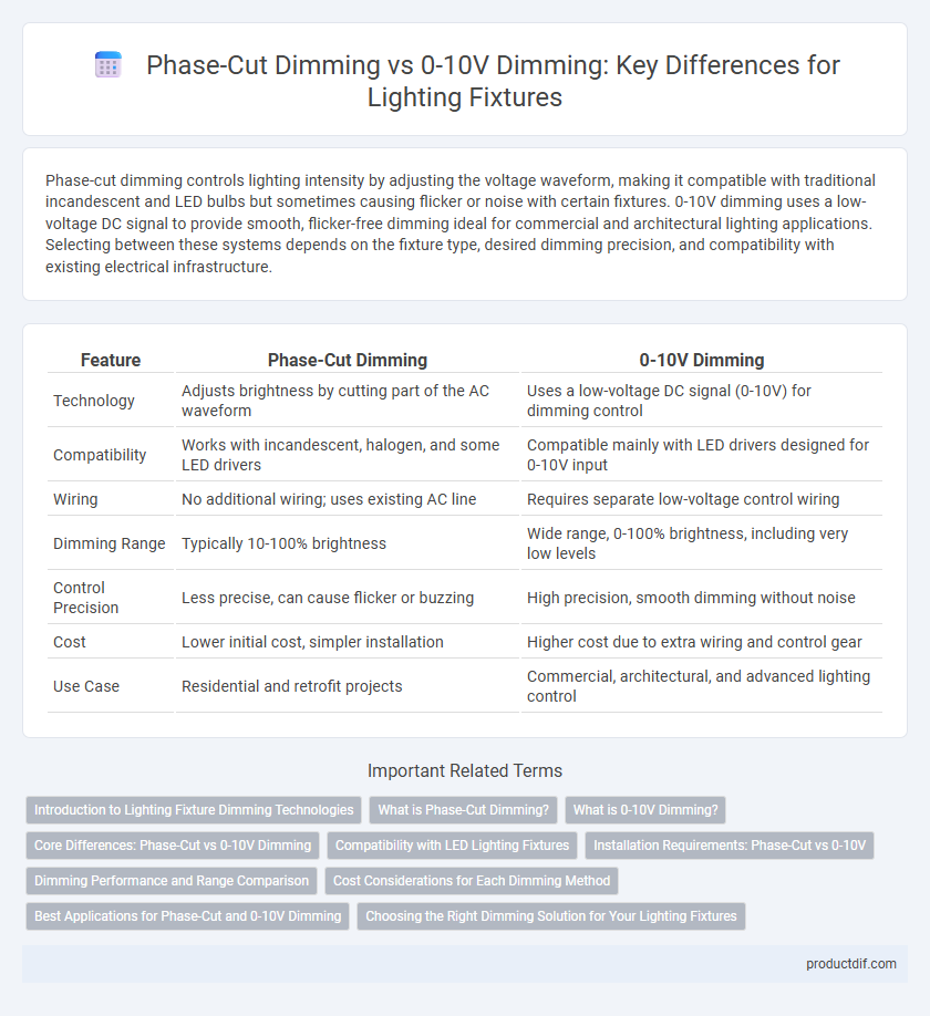 Phase-Cut Dimming vs 0-10V Dimming: Key Differences for Lighting Fixtures