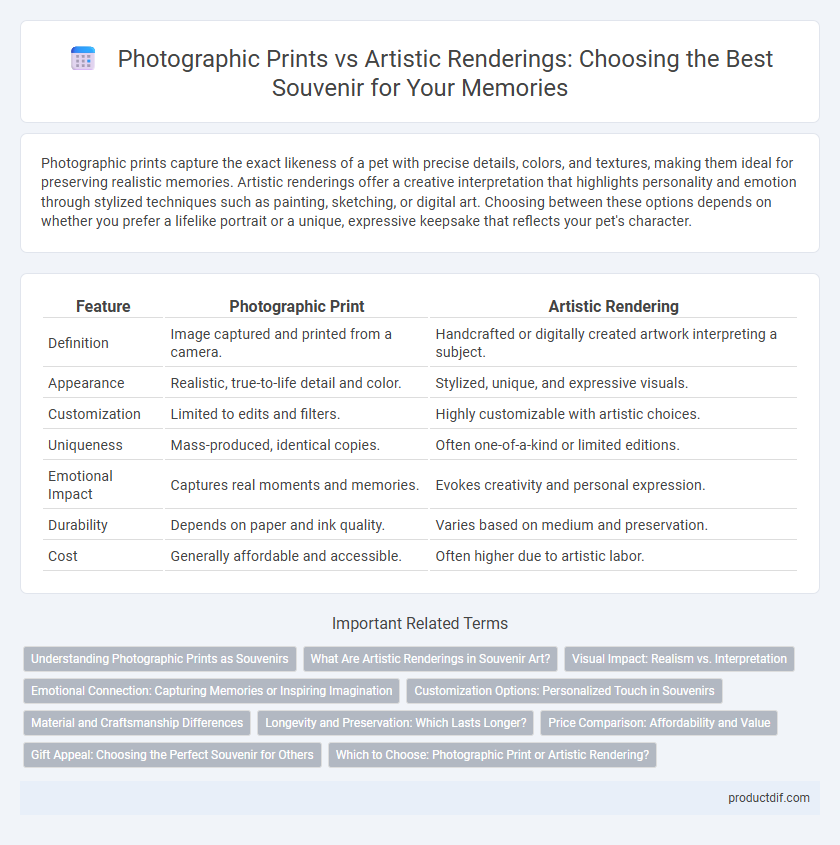 Photographic Prints vs Artistic Renderings: Choosing the Best Souvenir for Your Memories
