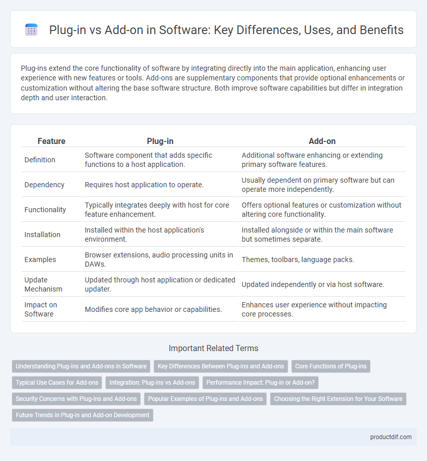 Plug-in vs Add-on in Software: Key Differences, Uses, and Benefits