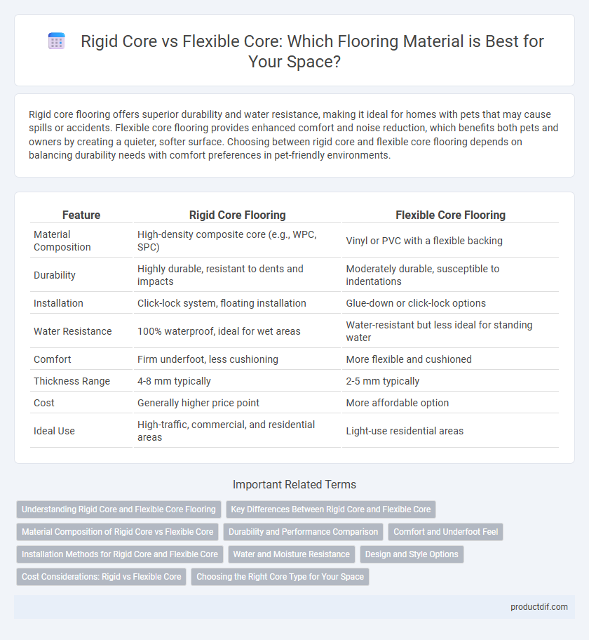 Rigid Core vs Flexible Core: Which Flooring Material is Best for Your Space?
