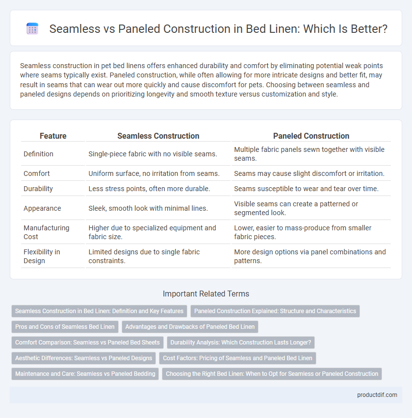 Seamless vs Paneled Construction in Bed Linen: Which Is Better?