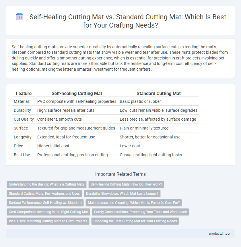 Self-Healing Cutting Mat vs. Standard Cutting Mat: Which Is Best for Your Crafting Needs?