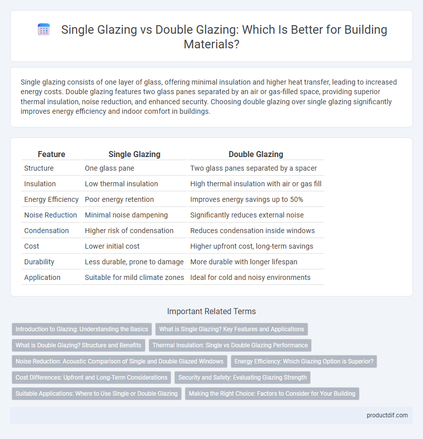 Single Glazing vs Double Glazing: Which Is Better for Building Materials?