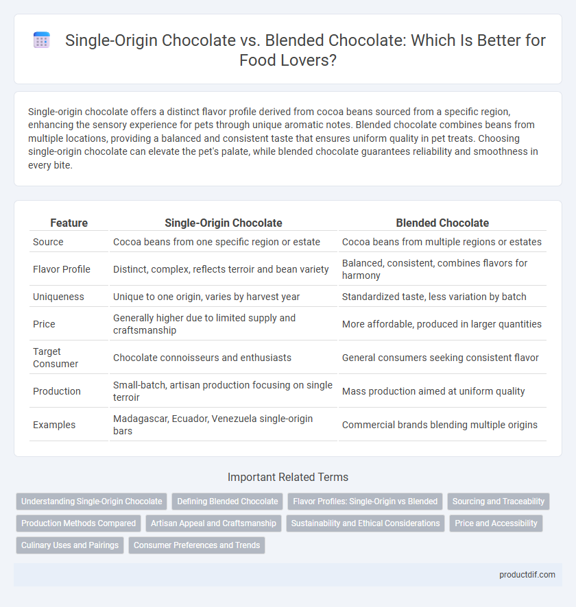 Single-Origin Chocolate vs. Blended Chocolate: Which Is Better for Food Lovers?