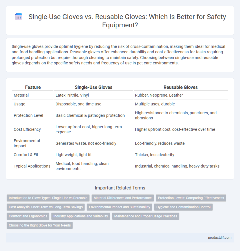Single-Use Gloves vs. Reusable Gloves: Which Is Better for Safety Equipment?