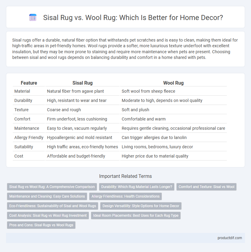 Sisal Rug vs. Wool Rug: Which Is Better for Home Decor?