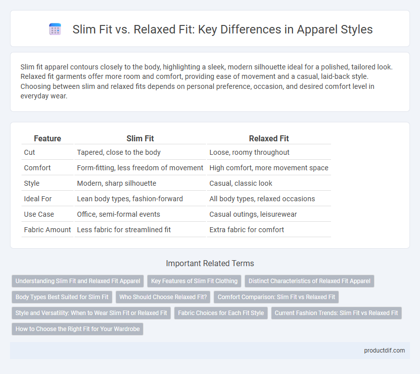 Slim Fit vs. Relaxed Fit: Key Differences in Apparel Styles