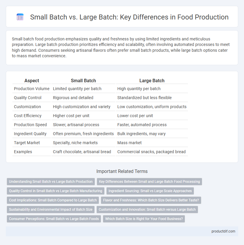 Small Batch vs. Large Batch: Key Differences in Food Production