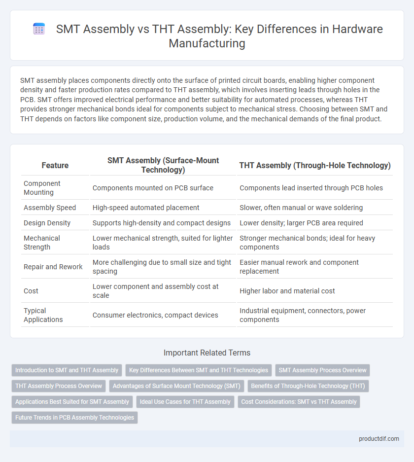 SMT Assembly vs THT Assembly: Key Differences in Hardware Manufacturing