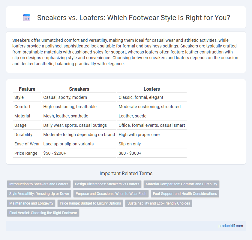 Sneakers vs. Loafers: Which Footwear Style Is Right for You?