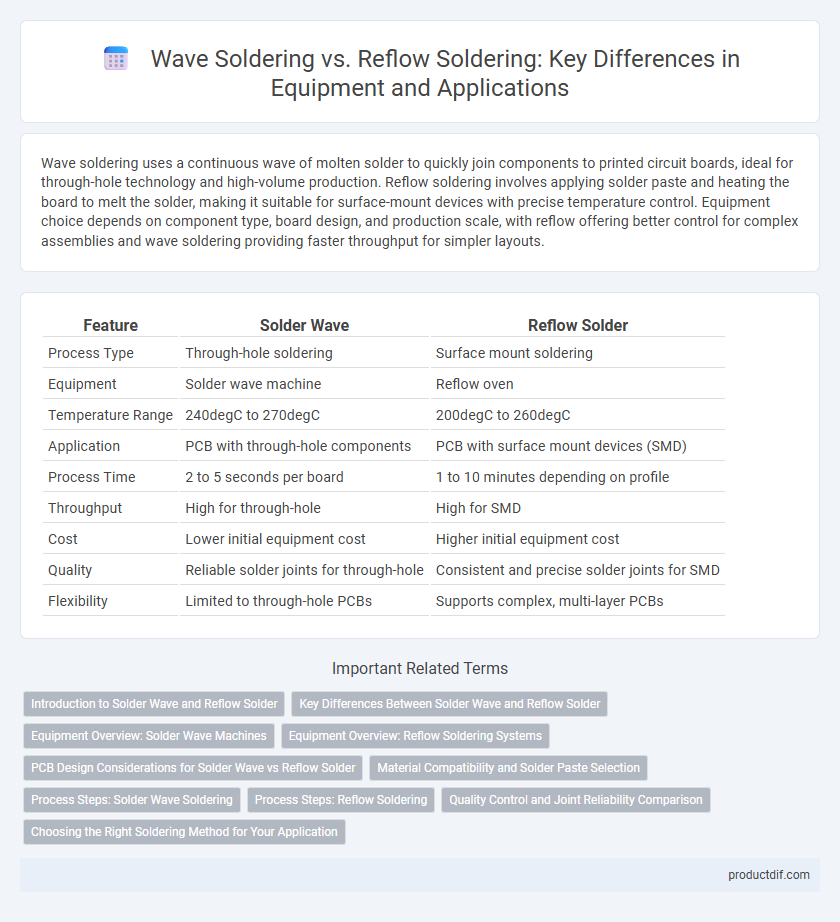 Wave Soldering vs. Reflow Soldering: Key Differences in Equipment and Applications