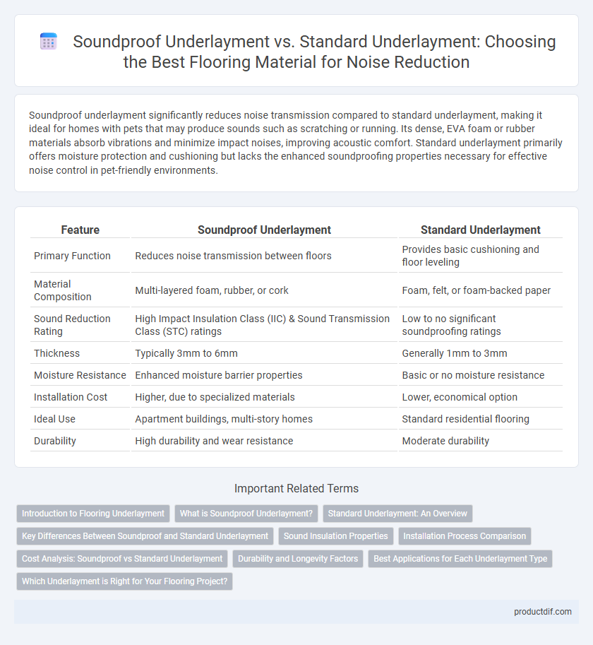 Soundproof Underlayment vs. Standard Underlayment: Choosing the Best Flooring Material for Noise Reduction