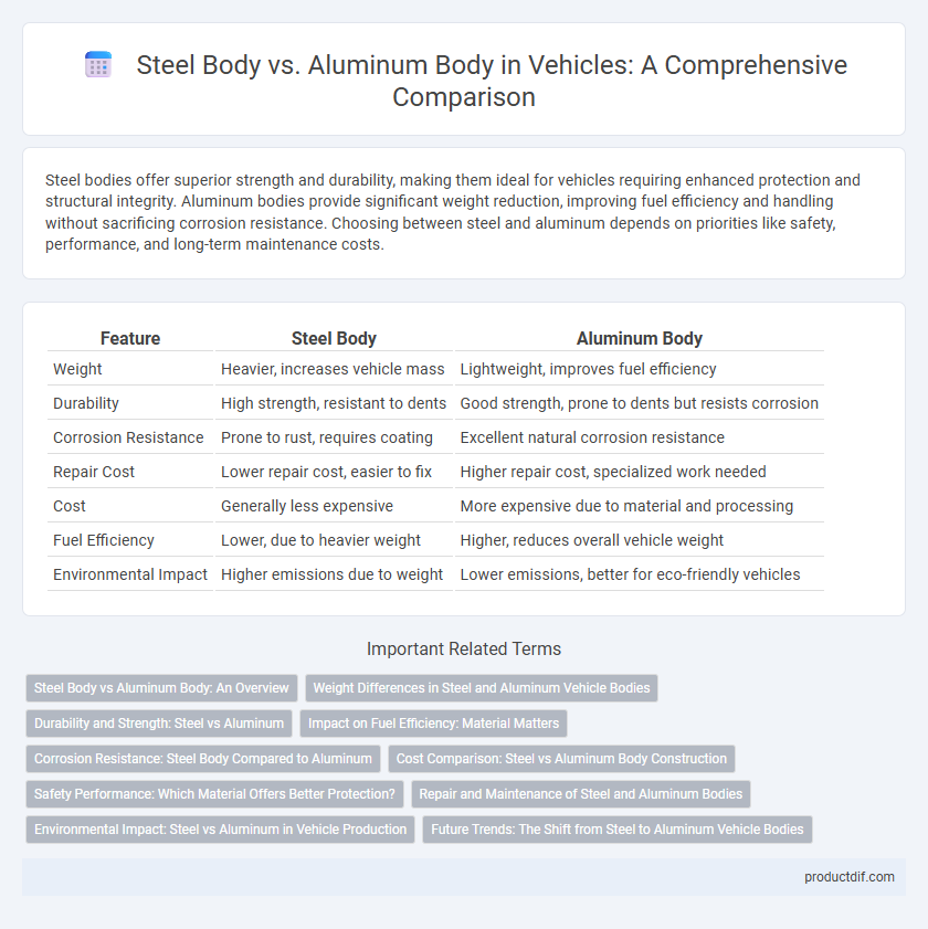 Steel Body vs. Aluminum Body in Vehicles: A Comprehensive Comparison