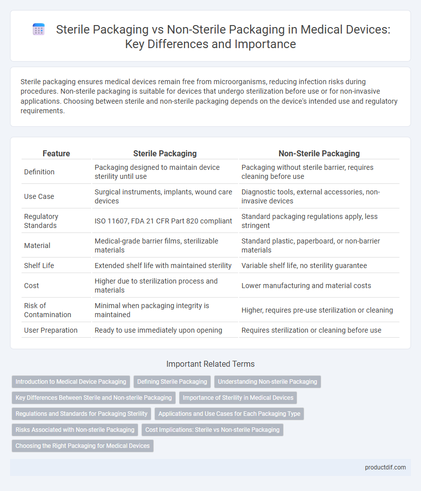 Sterile Packaging vs Non-Sterile Packaging in Medical Devices: Key Differences and Importance