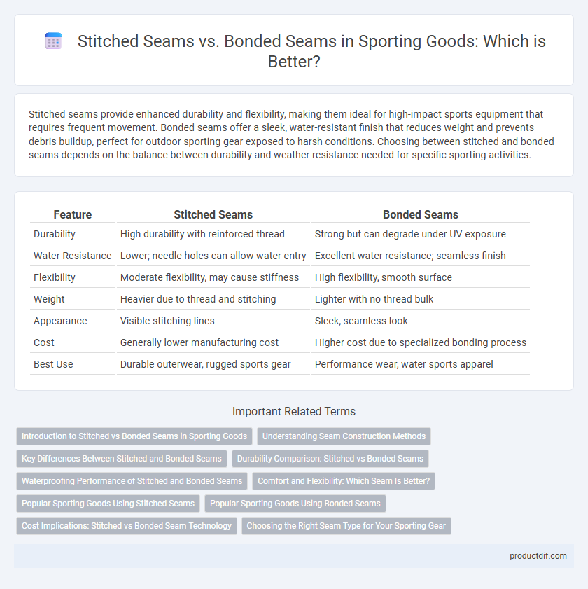Stitched Seams vs. Bonded Seams in Sporting Goods: Which is Better?