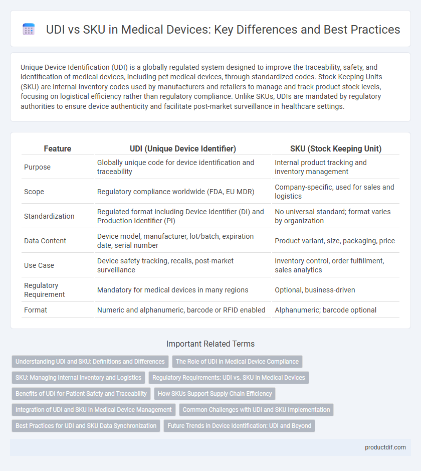 UDI vs SKU in Medical Devices: Key Differences and Best Practices