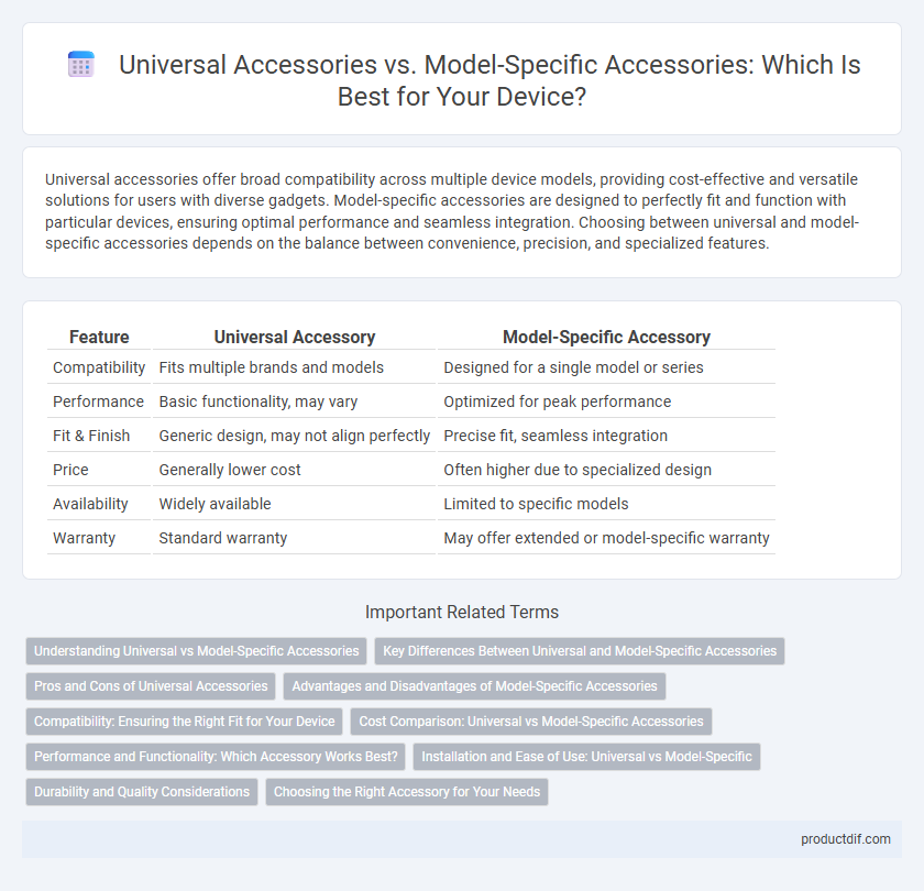 Universal Accessories vs. Model-Specific Accessories: Which Is Best for Your Device?