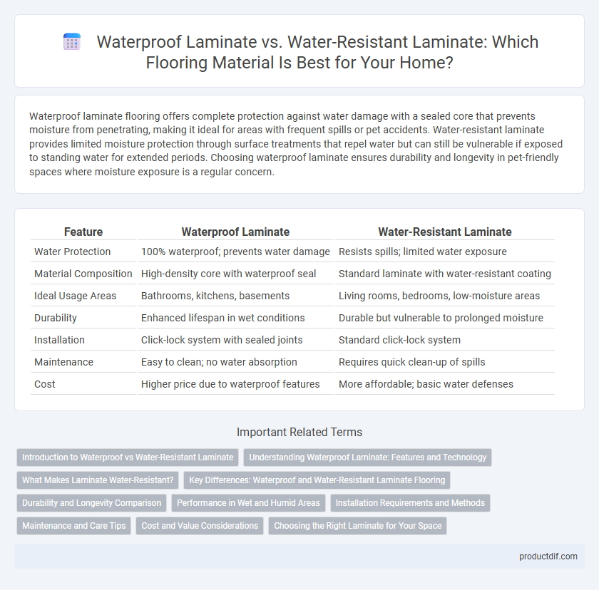 Waterproof Laminate vs. Water-Resistant Laminate: Which Flooring Material Is Best for Your Home?