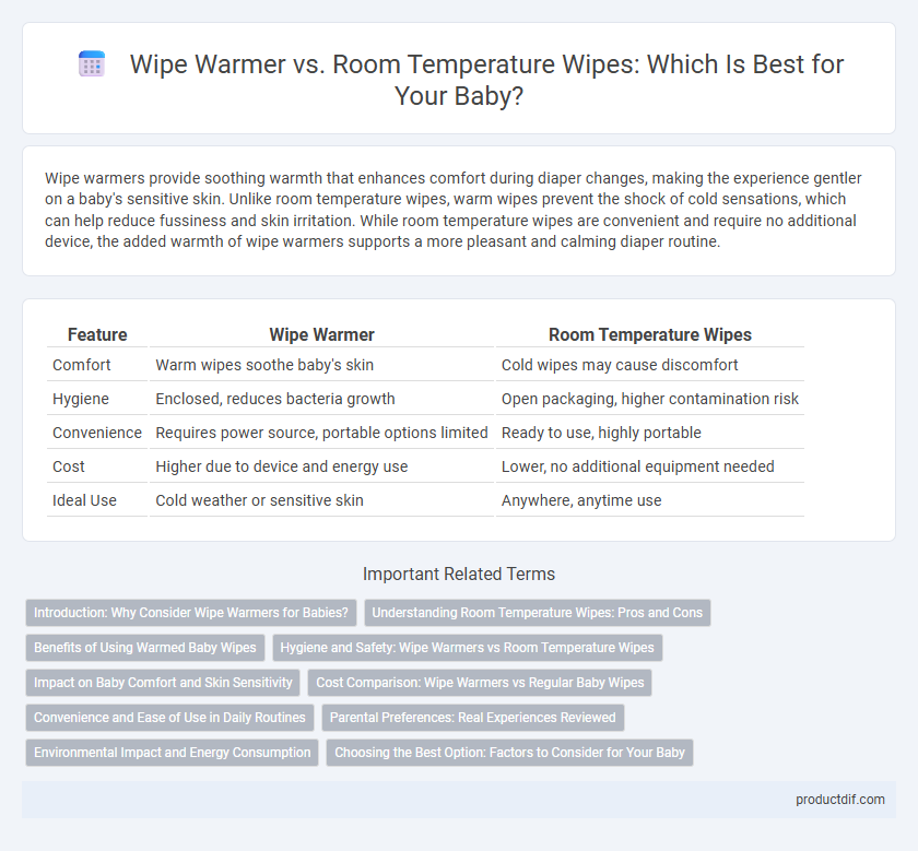 Wipe Warmer vs. Room Temperature Wipes: Which Is Best for Your Baby?