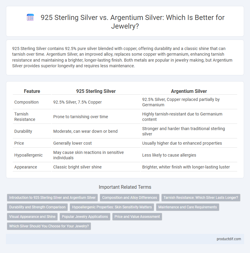 925 Sterling Silver vs. Argentium Silver: Which Is Better for Jewelry?
