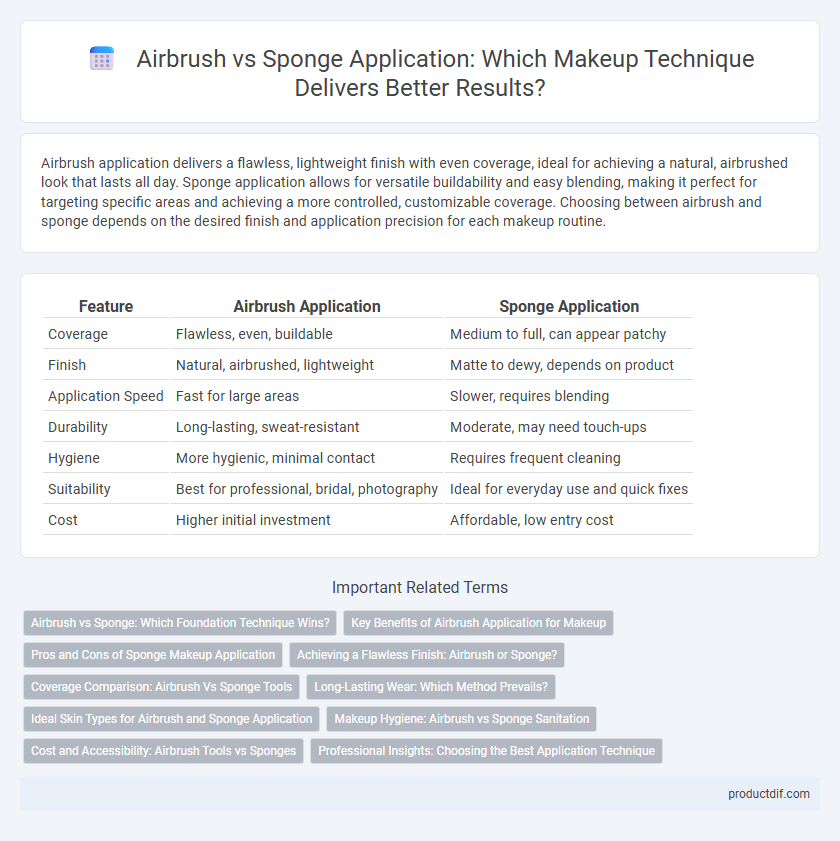 Airbrush vs Sponge Application: Which Makeup Technique Delivers Better Results?