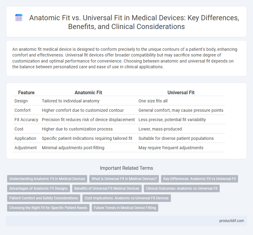Anatomic Fit vs. Universal Fit in Medical Devices: Key Differences, Benefits, and Clinical Considerations