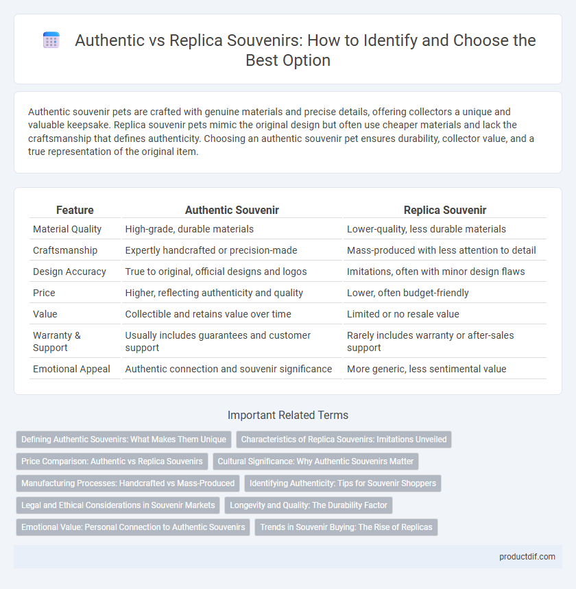 Authentic vs Replica Souvenirs: How to Identify and Choose the Best Option