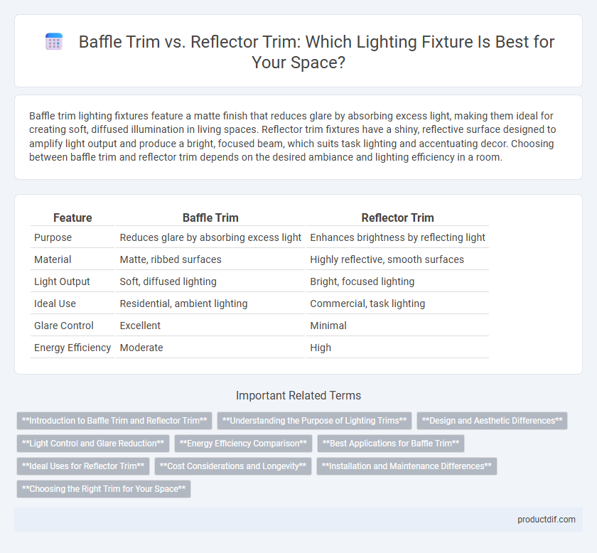 Baffle Trim vs. Reflector Trim: Which Lighting Fixture Is Best for Your Space?