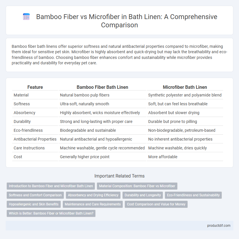 Bamboo Fiber vs Microfiber in Bath Linen: A Comprehensive Comparison