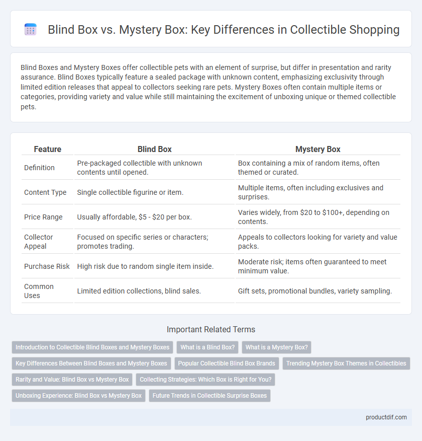 Blind Box vs. Mystery Box: Key Differences in Collectible Shopping