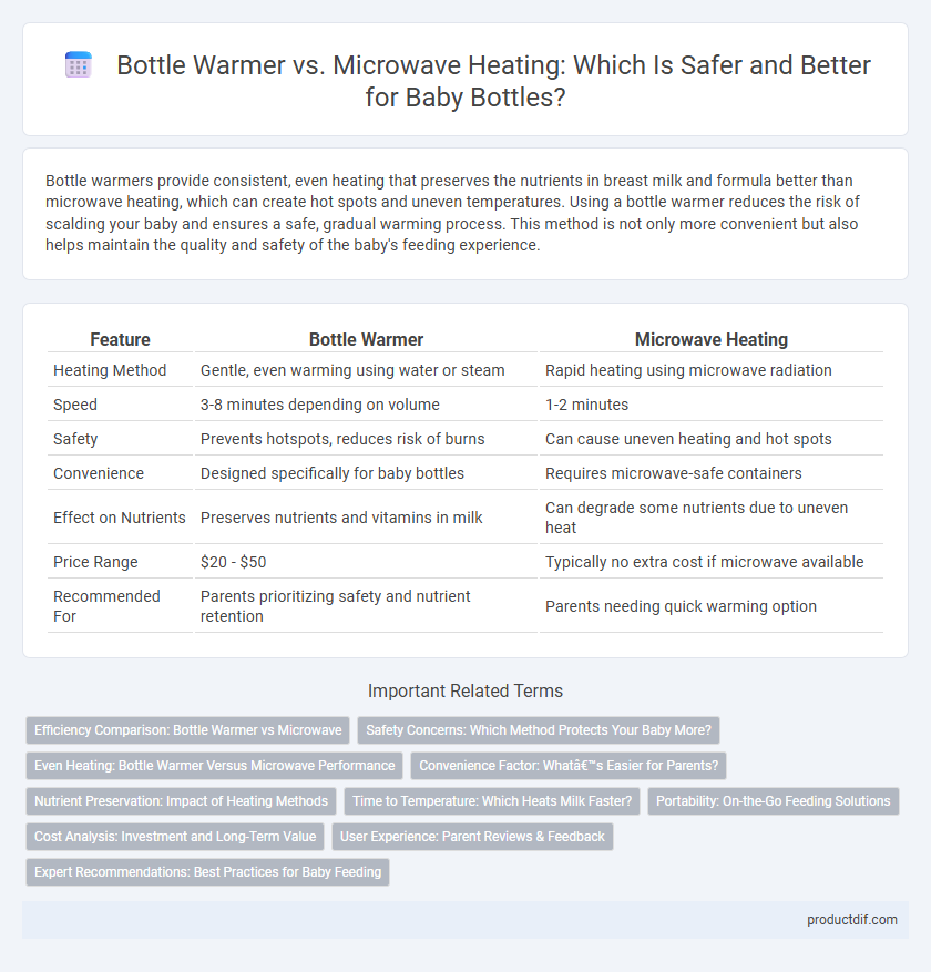 Bottle Warmer vs. Microwave Heating: Which Is Safer and Better for Baby Bottles?