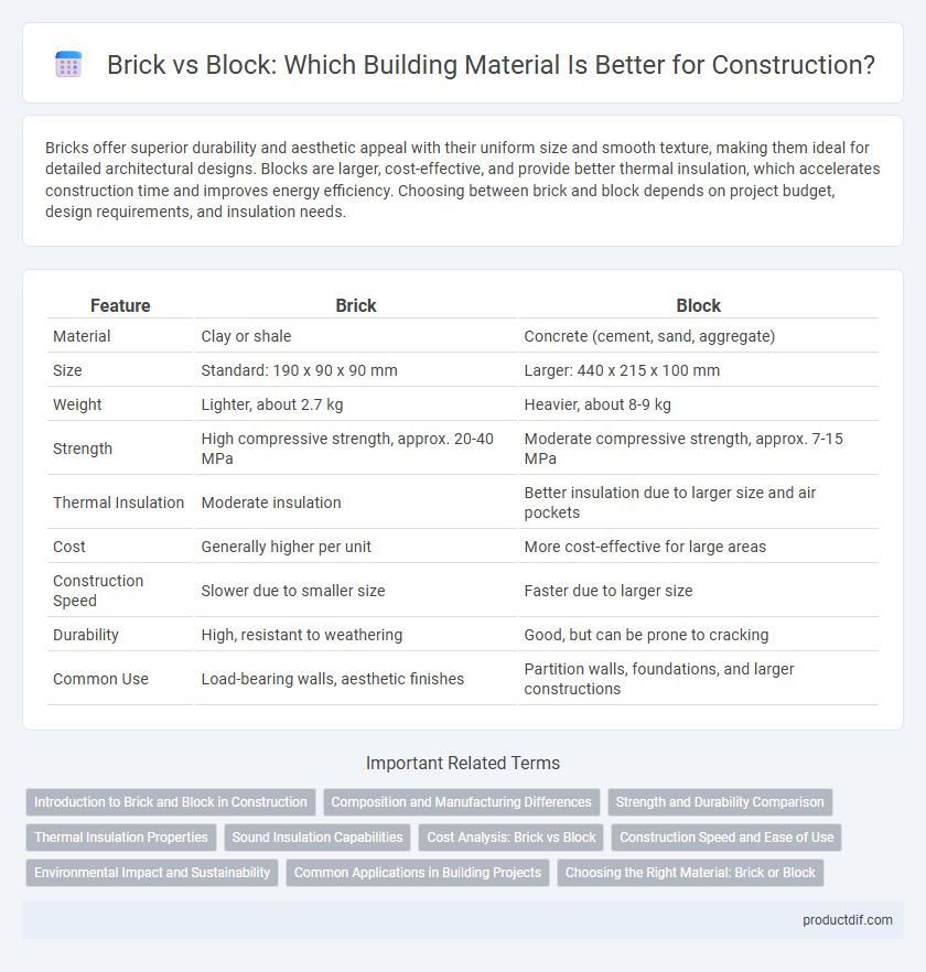 Brick vs Block: Which Building Material Is Better for Construction?