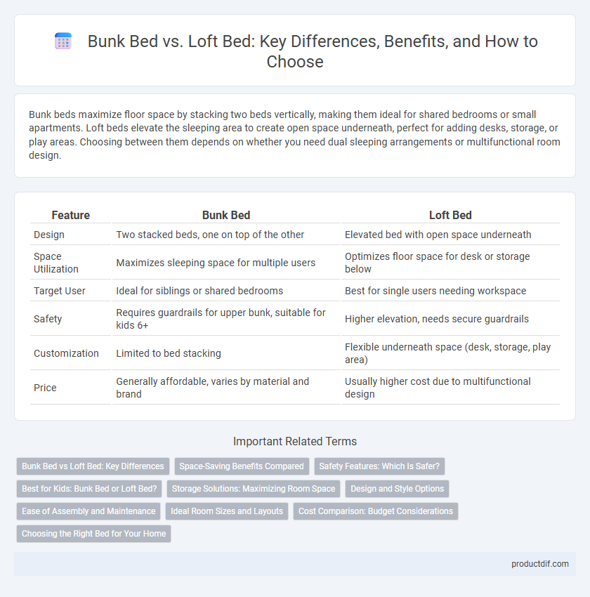 Bunk Bed vs. Loft Bed: Key Differences, Benefits, and How to Choose
