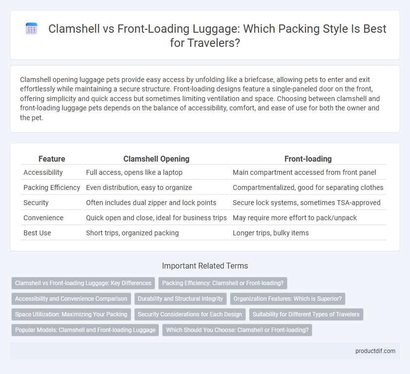 Clamshell vs Front-Loading Luggage: Which Packing Style Is Best for Travelers?