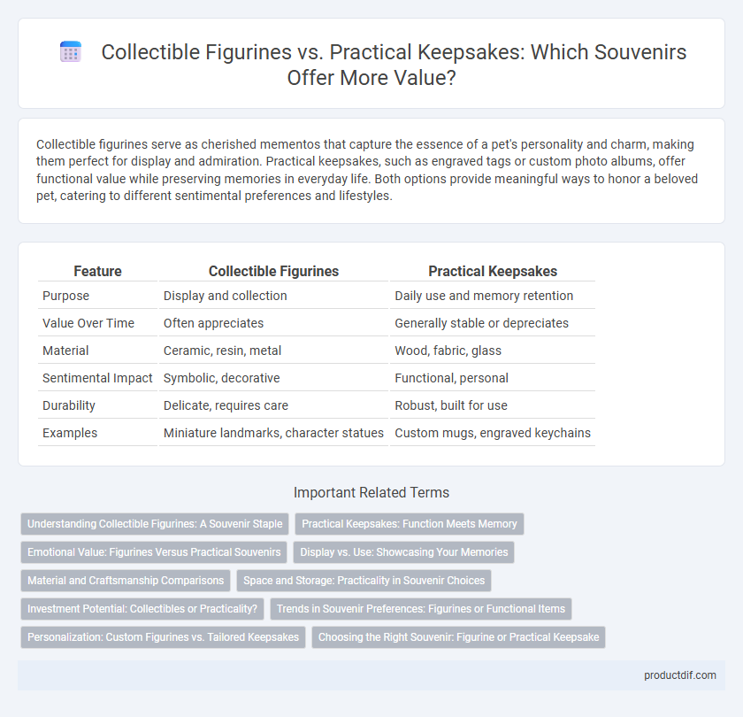 Collectible Figurines vs. Practical Keepsakes: Which Souvenirs Offer More Value?