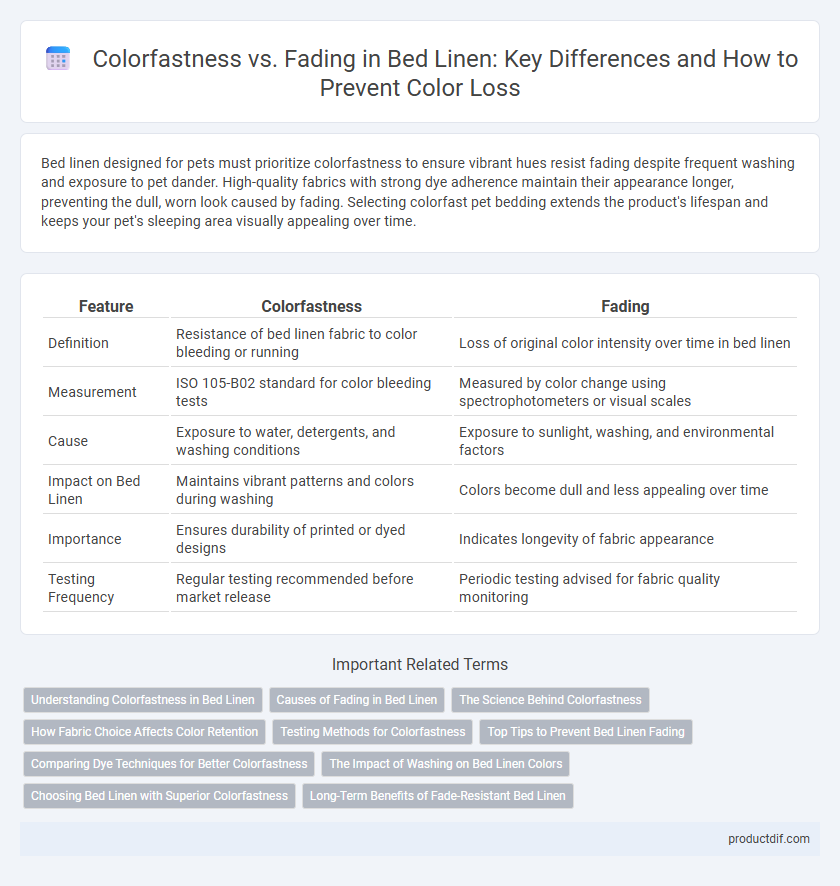 Colorfastness vs. Fading in Bed Linen: Key Differences and How to Prevent Color Loss