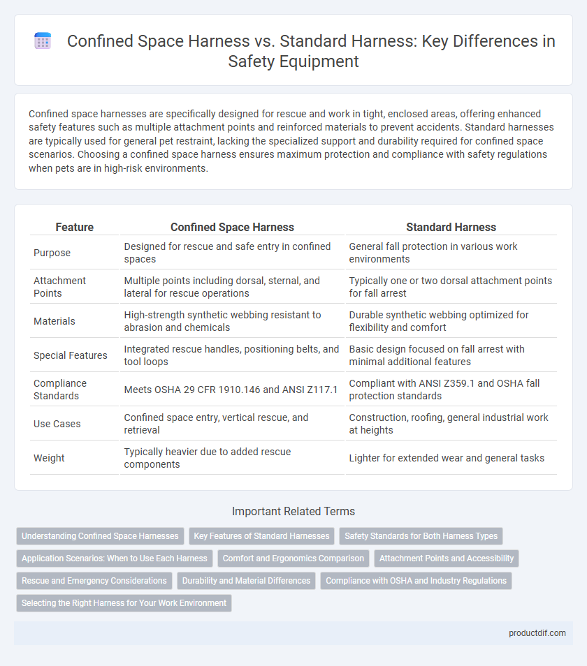 Confined Space Harness vs. Standard Harness: Key Differences in Safety Equipment