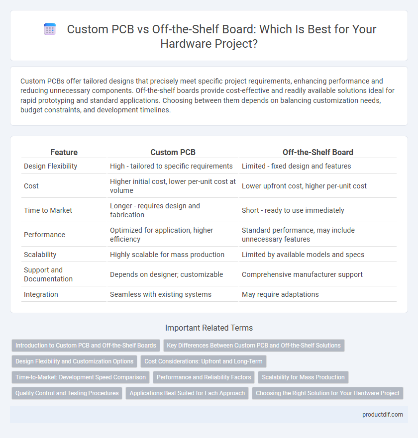 Custom PCB vs Off-the-Shelf Board: Which Is Best for Your Hardware Project?