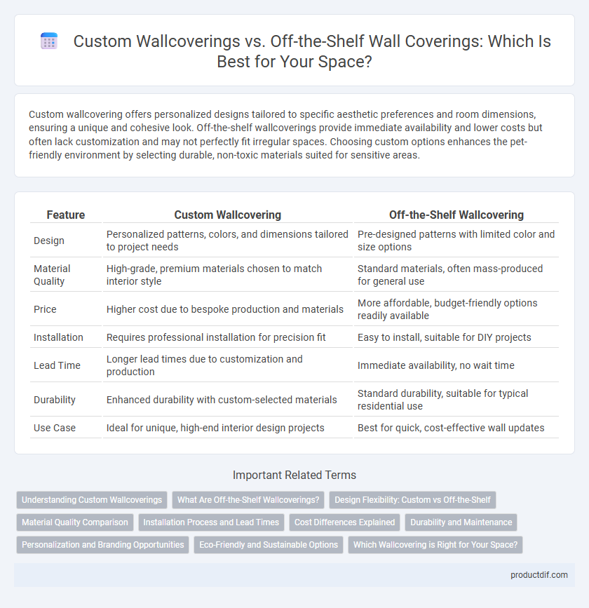 Custom Wallcoverings vs. Off-the-Shelf Wall Coverings: Which Is Best for Your Space?