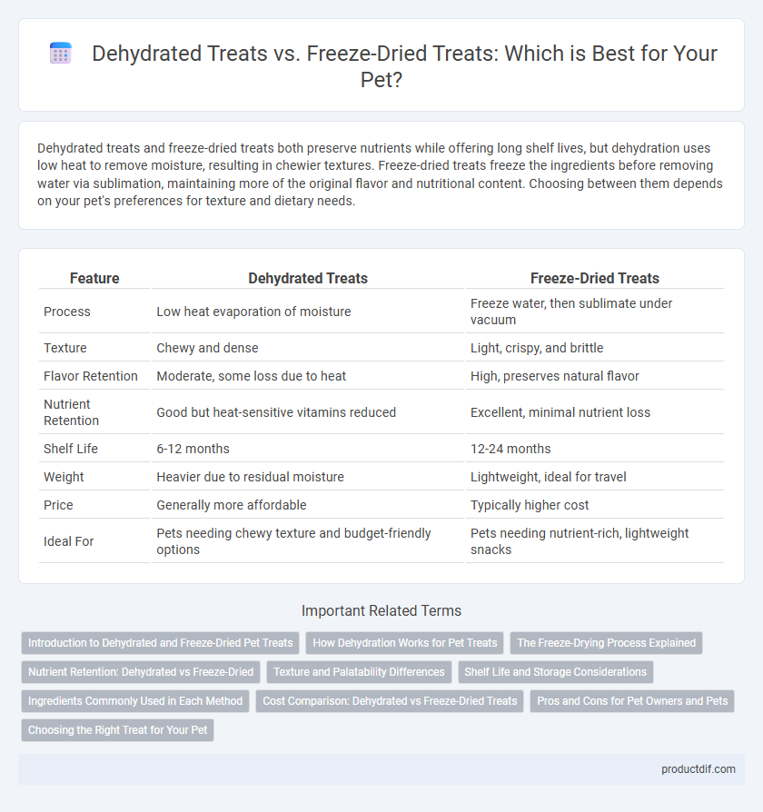 Dehydrated Treats vs. Freeze-Dried Treats: Which is Best for Your Pet?