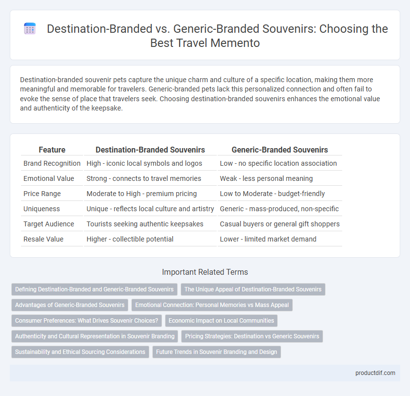 Destination-Branded vs. Generic-Branded Souvenirs: Choosing the Best Travel Memento